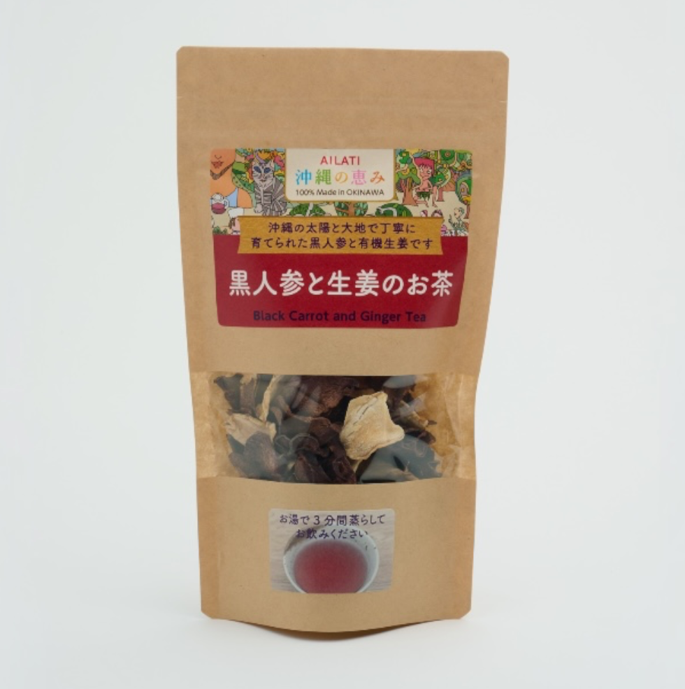 黒人参と生姜のお茶　30g
